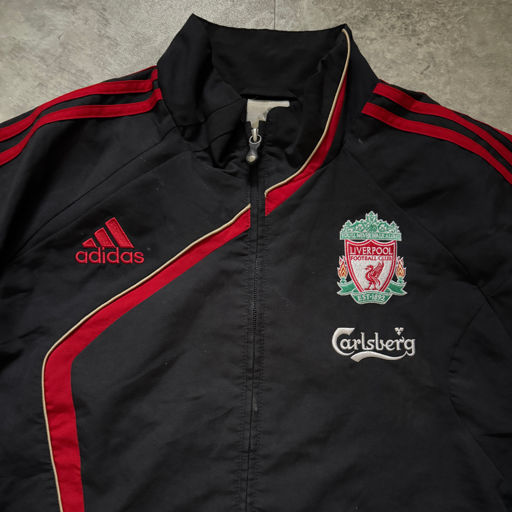 Vintage Adidas Liverpool Trainingsjacke/Trackjacket | 2009/10 | L